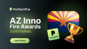 ProPlaintiff Named Finalist for 2026 AZ Inno Fire Awards