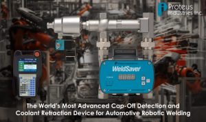 WeldSaver 6 Passport with eVac Advanced Cap-Off Detection and Coolant Retraction for Automotive Robotic Welding Systems