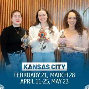 Tiles Workshop Announces Turkish Mosaic Lamp Workshop Expansion to St. Louis and Kansas City