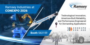 Ramsey Family to Spotlight Technological Innovation, Ramsey Connect™, at NTEA Work Truck Week and CONEXPO-CON/AGG 2026