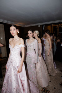 PFW / Omayma Skin Featured Backstage at Paris Fashion Week Showcase at the Paris Opera House