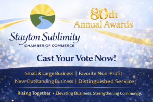 Stayton Sublimity Chamber of Commerce Announces Call for Nominations for 80th Annual Awards