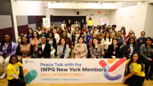 IWPG Hosts ‘Peace Talk’ in NYC, Launching Global ‘PLACE’ Campaign for Women-Led Peace