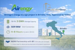 GREEN LIGHT FOR ONE OF ITALY’S LARGEST ENERGY STORAGE PROJECTS