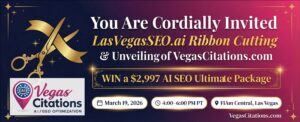 Vegas Chamber to Host Ribbon Cutting for LasVegasSEO.ai Launch of VegasCitations.com