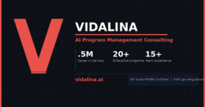 VIDALINA Launches as Dedicated AI Program Management Consulting Firm